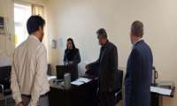 بازدید سرزده فرماندار بوشهر از برخی ادارات شهرستان بوشهر