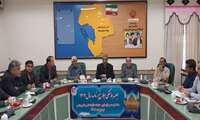 جلسه هماهنگی و ابلاغ تعهد سال ۱۴۰۲ ستاد بازسازی عتبات عالیات شهرستان بوشهر