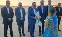 همراهی فرماندار بوشهر در برنامه‌های سفر معاون رئیس‌جمهور به استان بوشهر